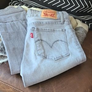 Women's Levi's 712 Slim Gray Jeans 26x30